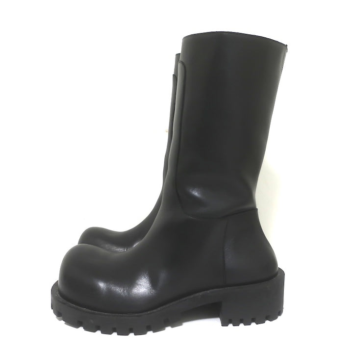 Balenciaga Hummer Boots Black Leather Size 40 US 9/10