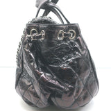 Chanel Portobello East West Tote Bag Black Quilted Glazed Calfskin and Tweed