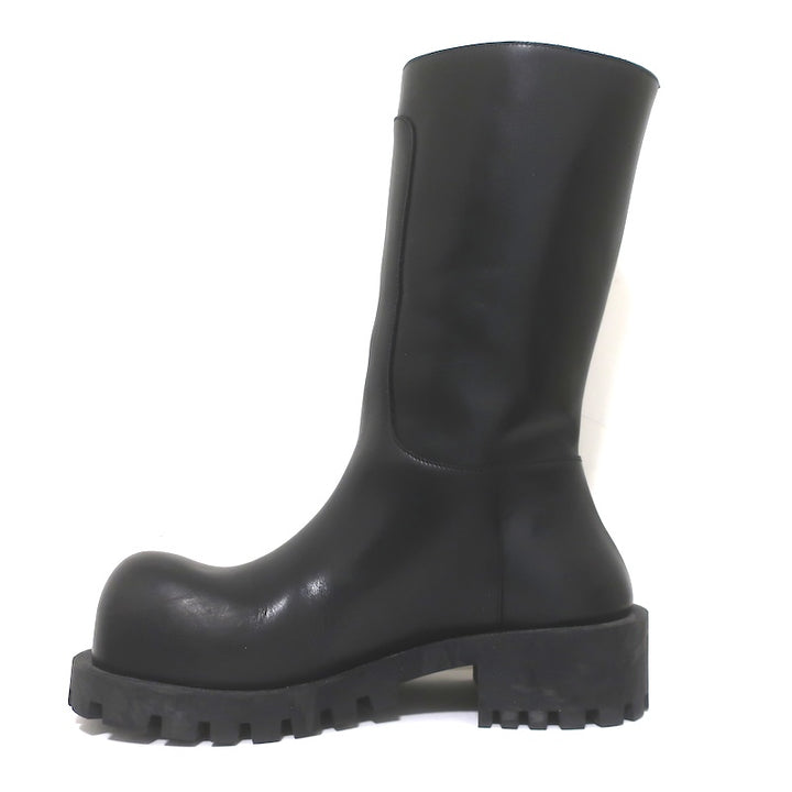 Balenciaga Hummer Boots Black Leather Size 40 US 9/10