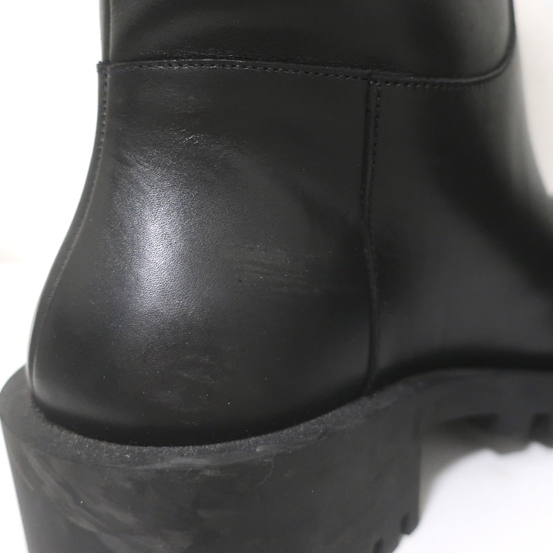 Balenciaga Hummer Boots Black Leather Size 40 US 9/10