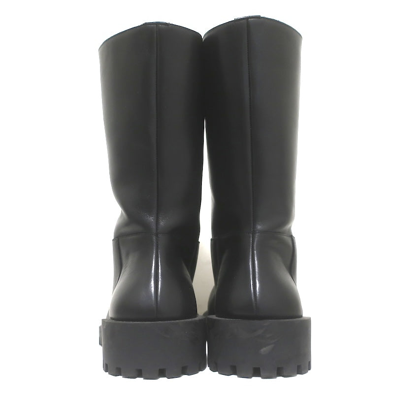 Balenciaga Hummer Boots Black Leather Size 40 US 9/10