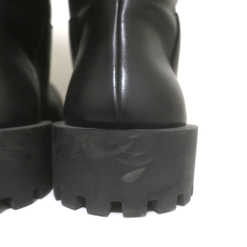 Balenciaga Hummer Boots Black Leather Size 40 US 9/10