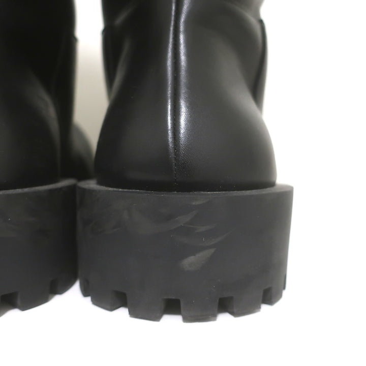Balenciaga Hummer Boots Black Leather Size 40 US 9/10