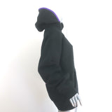 Madhappy Coachella Big Heart Fleece Hoodie Sweatshirt Black Size Large Unisex