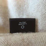 Jenni Kayne Flynn Cashmere V-Neck Sweater Oatmeal Size Small