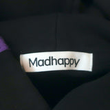 Madhappy Coachella Big Heart Fleece Hoodie Sweatshirt Black Size Large Unisex