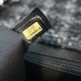 Chanel Portobello East West Tote Bag Black Quilted Glazed Calfskin and Tweed