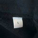 Madhappy Coachella Big Heart Fleece Hoodie Sweatshirt Black Size Large Unisex