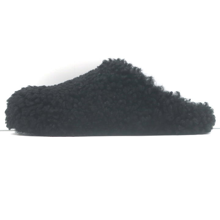 Marni Fussbet Sabot Shearling Mules Black Size 41