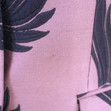 Dries Van Noten silk-blend jacquard blazer in orchid purple, two-button tailored jacket, authentic pre-owned