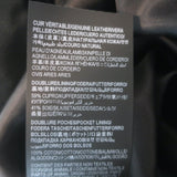 Saint Laurent High Waist Lamb Leather Pants Black Size 38 NEW