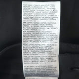 MM6 Maison Margiela Logo-Embroidered Straight Leg Pants Black Twill Size 36