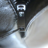 Saint Laurent High Waist Lamb Leather Pants Black Size 38 NEW