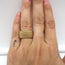 Tiffany & Co. Somerset Wide Mesh 18k Gold Ring Size 6