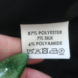 Dries Van Noten jacquard blazer, orchid silk-blend, size 36 — pre-owned luxury two-button jacket