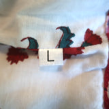 Alix of Bohemia Dune Jacket Red Rosemary Print Cotton Size Large