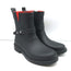 Rag & Bone Moto Rain Boots Black Rubber Size 36