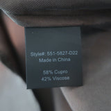 Jenni Kayne Rio Midi Slip Dress Olive Gray Matte Satin Size Small