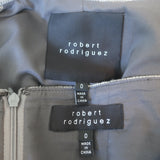 Robert Rodriguez Skirt Suit Heather Gray Cotton-Wool Size 0