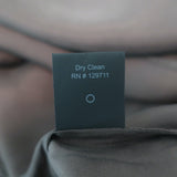 Jenni Kayne Rio Midi Slip Dress Olive Gray Matte Satin Size Small