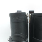 Rag & Bone Moto Rain Boots Black Rubber Size 36