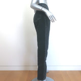 MM6 Maison Margiela High Rise Straight Leg Jeans Washed Black Denim Size 29