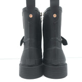 Rag & Bone Moto Rain Boots Black Rubber Size 36