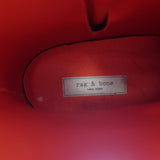 Rag & Bone Moto Rain Boots Black Rubber Size 36