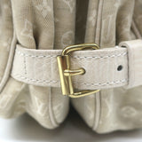 Louis Vuitton Mini Lin Saumur 30 Crossbody Bag Ecru Monogram Canvas