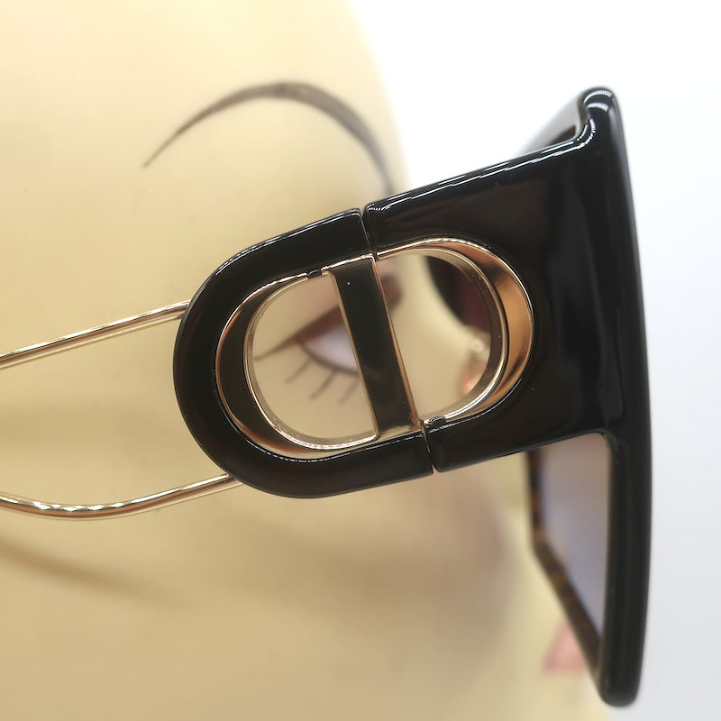Christian Dior 30Montaigne SU 58mm Square Sunglasses Dark Tortoise 22F2
