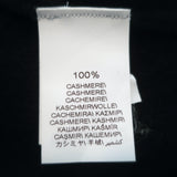 Brunello Cucinelli Contrast-Tipped Cashmere Crewneck Sweater Black Size 50