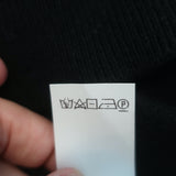 Brunello Cucinelli Contrast-Tipped Cashmere Crewneck Sweater Black Size 50