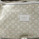 Louis Vuitton Mini Lin Saumur 30 Crossbody Bag Ecru Monogram Canvas