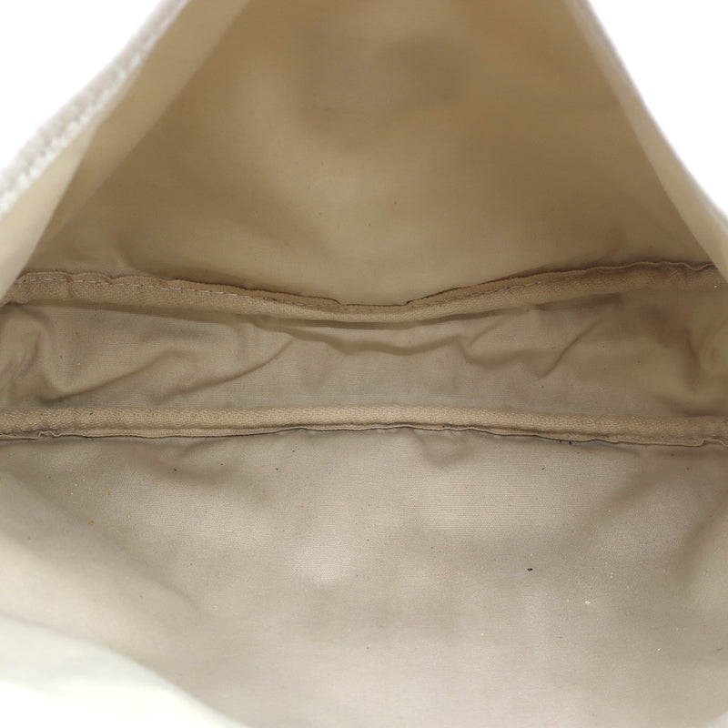 Louis Vuitton Mini Lin Saumur 30 Crossbody Bag Ecru Monogram Canvas