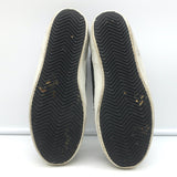 Golden Goose Superstar Glitter Sneakers Black Croc-Print Patent Leather Size 38