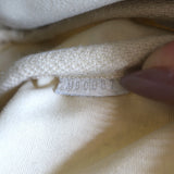 Louis Vuitton Mini Lin Saumur 30 Crossbody Bag Ecru Monogram Canvas