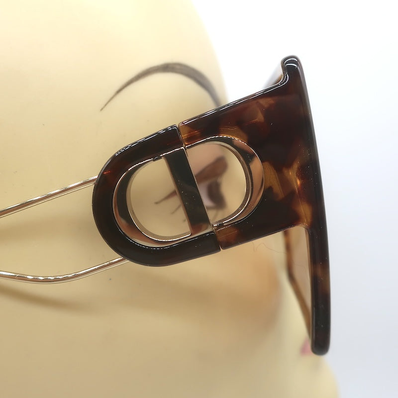Christian Dior 30Montaigne SU 58mm Square Sunglasses Light Tortoise 26L0