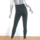 Eres Futile Tentation Cashmere Leggings Charcoal Ribbed Knit Size 3