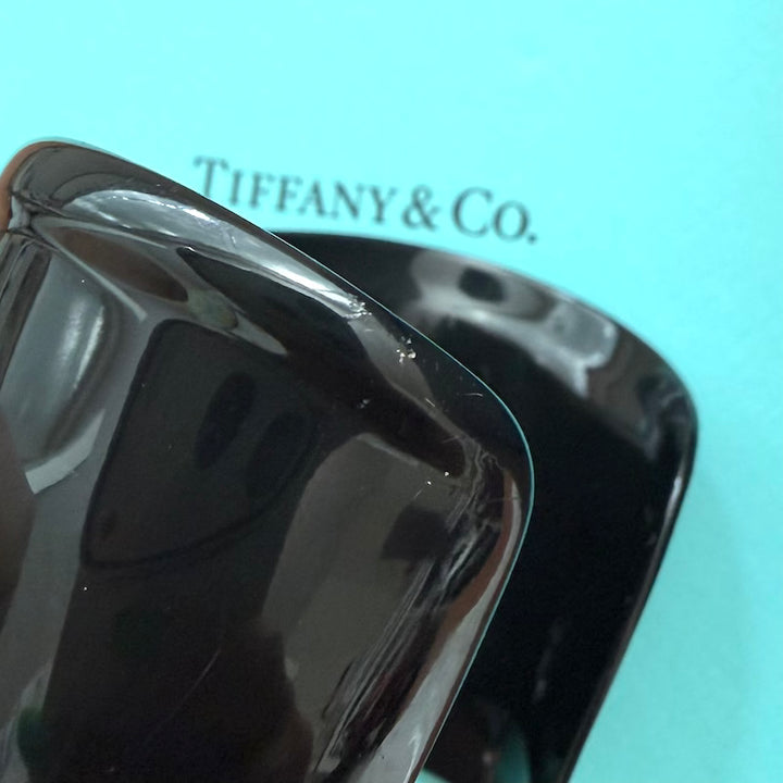 Tiffany &amp; Co. Elsa Peretti Left Medium Bone Cuff Black