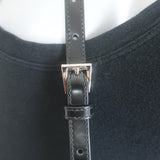 Prada Re-Edition 1995 Mini Tote Black Spazzolato Leather Crossbody Bag