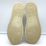 Autry Medalist Low Top Sneakers White & Pink Leather Size 38