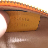 Gucci Ophidia GG Flora Round Mini Crossbody Bag Yellow Leather