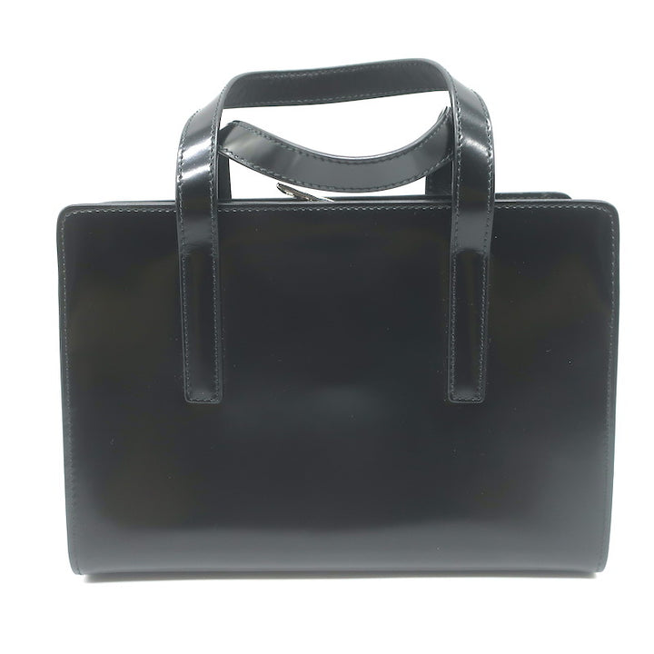 Prada Re-Edition 1995 Mini Tote Black Spazzolato Leather Crossbody Bag