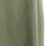 Nili Lotan Dillon Pleated Wide Leg Pants Army Green Stretch Cotton Size 0