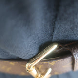 Louis Vuitton Ceinture Pochette Duo Belt Bag Brown Monogram Canvas Size 32 NEW