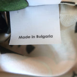 Dries Van Noten floral satin blazer in gold and black, authentic pre-owned, gently worn luxury tailoring