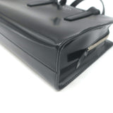 Prada Re-Edition 1995 Mini Tote Black Spazzolato Leather Crossbody Bag