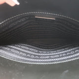 Prada Re-Edition 1995 Mini Tote Black Spazzolato Leather Crossbody Bag