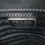 Prada Re-Edition 1995 Mini Tote Black Spazzolato Leather Crossbody Bag