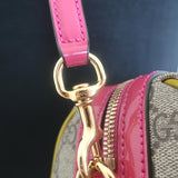 Gucci Limited Edition GG Supreme Small Boston Bag Brown with Multicolor Trim